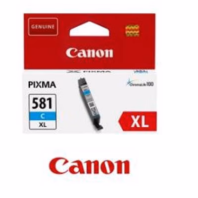 Immagine di Inkjet CANON CLI-581CXL 2049C001 ciano 519 copie