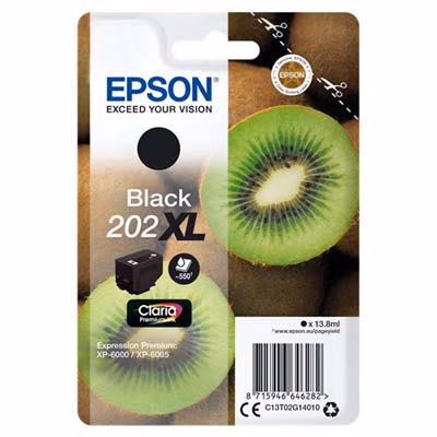 Immagine di Inkjet EPSON C13T02G14010 nero 13,8 ml