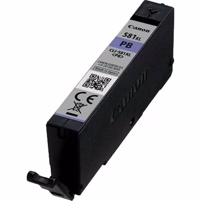 Immagine di Inkjet CANON CLI-581XL 2053C001 blu foto 8,3 ml