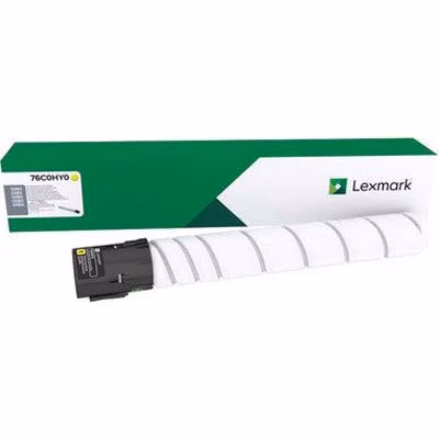 Immagine di Toner Laser LEXMARK 76C0HY0 giallo 34000 copie
