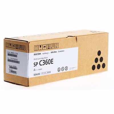 Immagine di Toner Laser RICOH SPC360E 408188 nero 1600 copie