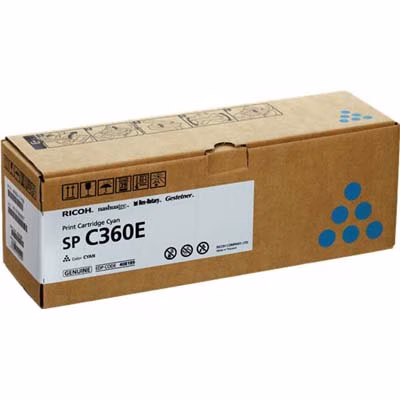 Immagine di Toner Laser RICOH SPC360E 408189 ciano 900 copie