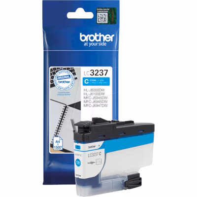 Immagine di Inkjet BROTHER LC-3237C ciano 1500 copie
