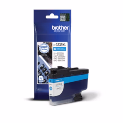 Immagine di Inkjet BROTHER LC-3239XLC ciano 5000 copie