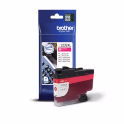 Immagine di Inkjet BROTHER LC-3239XLM magenta 5000 copie