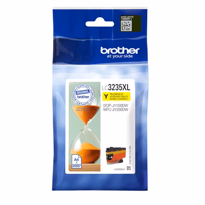Immagine di Inkjet BROTHER LC-3235XLY giallo 5000 copie