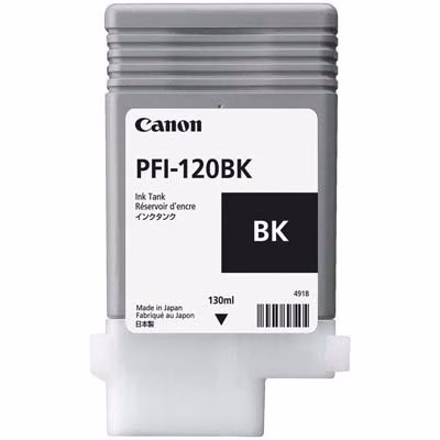 Immagine di Inkjet CANON PFI-120BK 2885C001 nero 130 ml