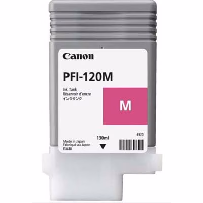 Immagine di Inkjet CANON PFI-120M 2887C001 magenta 130 ml