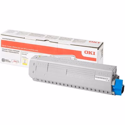 Immagine di Toner Laser OKI 46861305 giallo 10000 copie