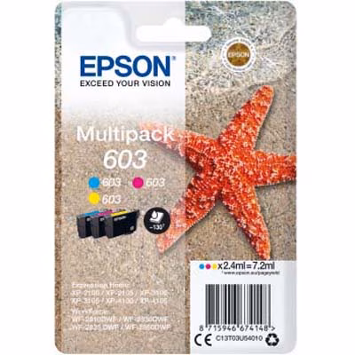 Immagine di Multipack Inkjet EPSON C13T03U54010 colore - 3pz