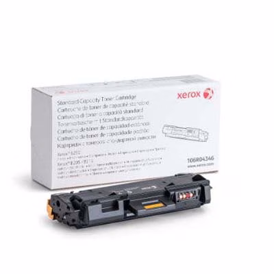 Immagine di Toner Laser XEROX 106R04346 nero 1500 copie