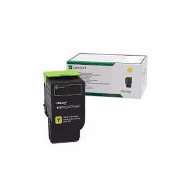 Immagine di Toner Laser return program LEXMARK 78C2UY0 giallo 7000cop