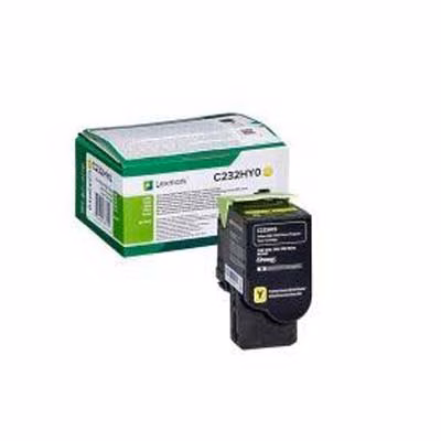 Immagine di Toner Laser return program LEXMARK C232HY0 giallo 2300cop