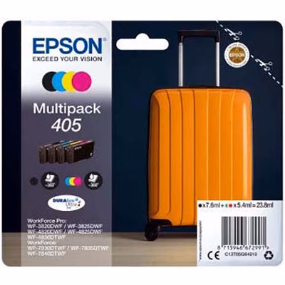 Immagine di Multipack ij EPSON C13T05G64010 nero+colore - 4pz