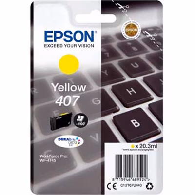 Immagine di Inkjet EPSON C13T07U440 giallo 1900 copie