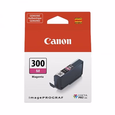 Immagine di Inkjet CANON PFI-300M 4195C001 magenta 14 ml
