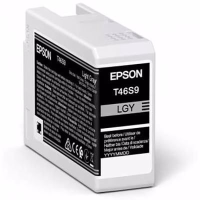 Immagine di Inkjet EPSON C13T46S900 grigio chiaro 25 ml