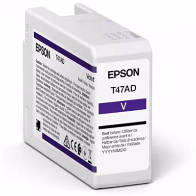 Immagine di Inkjet EPSON C13T47AD00 viola 50 ml