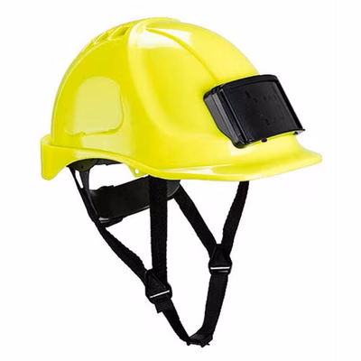 Immagine di Elmetto porta badge PORTWEST PB55 colore giallo