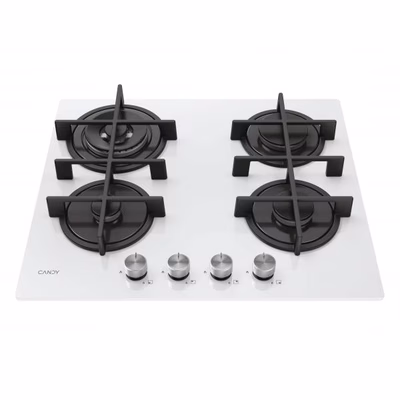 Immagine di Piano cottura gas vetro Bianco CANDY 33803481