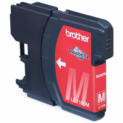 Immagine di Inkjet BROTHER LC-1100M magenta 325 copie