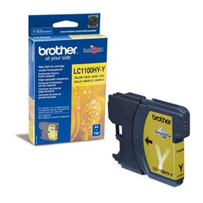 Immagine di Inkjet BROTHER LC-1100HY Y giallo 750 copie