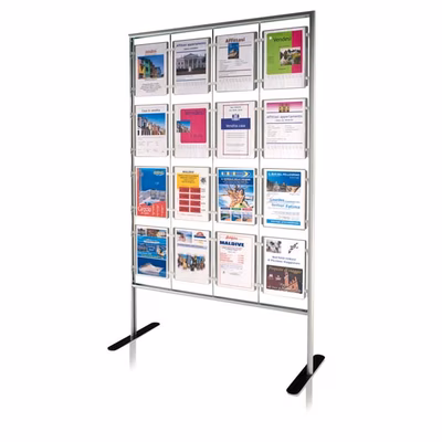 Immagine di Struttura porta avvisi verticali 16TV 110x180