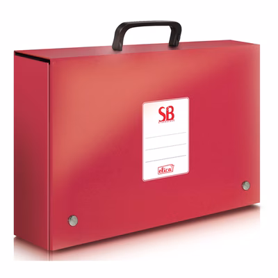 Immagine di Portaprog.valigetta ELICA STORAGE BOX PORTER rosso