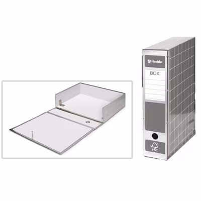 Immagine di Scatola archivio RESISTO BOX 4 dorso 9 grigio
