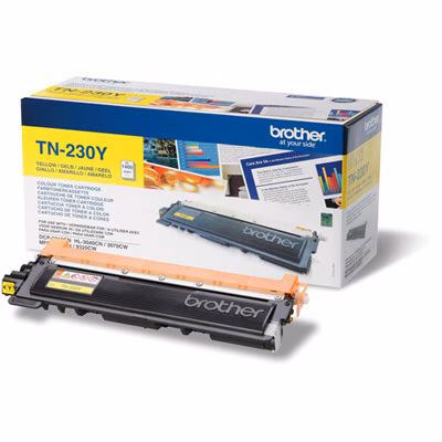 Immagine di Toner Laser BROTHER TN-230Y giallo 1400 copie
