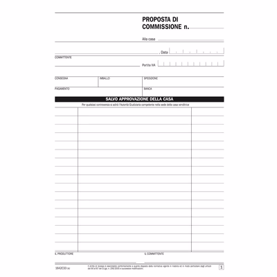 Immagine di Copia commissione FLEX 1642C3300 33x3 cm 14,8x21,5