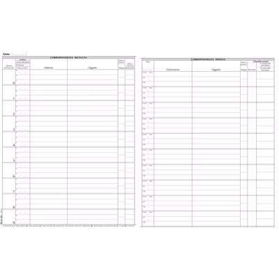 Immagine di Corrispondenza ricevuta/spedita FLEX 13805 100 pagine