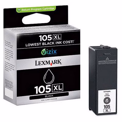 Immagine di Inkjet return program LEXMARK N105XL 14N0822E nero 510 copie