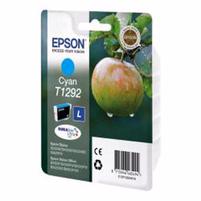 Immagine di Inkjet EPSON C13T12924012 ciano 378 copie