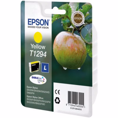Immagine di Inkjet EPSON C13T12944012 giallo 378 copie