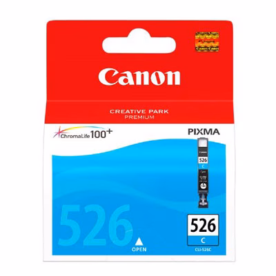 Immagine di Serbatoio Inkjet CANON CLI-526C 4541B001 ciano