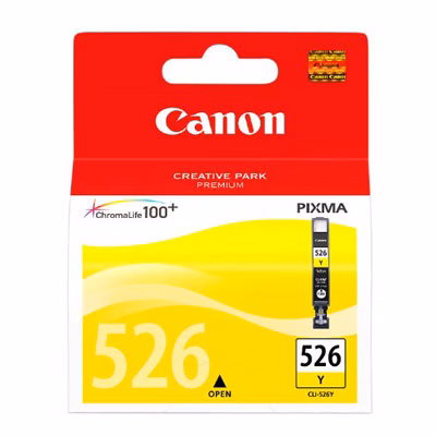 Immagine di Serbatoio Inkjet CANON CLI-526Y 4543B001 giallo