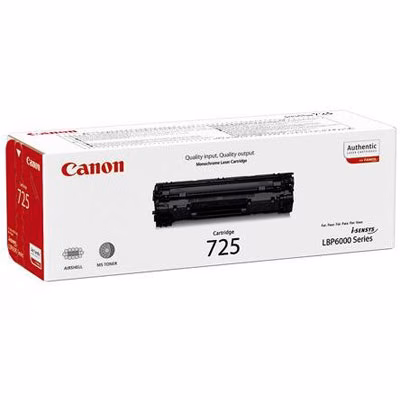 Immagine di Toner Laser CANON CRG-725 3484B002 nero 1600 copie