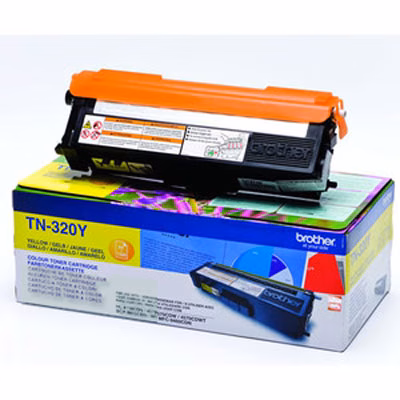 Immagine di Toner Laser BROTHER TN-320Y giallo 1500 copie