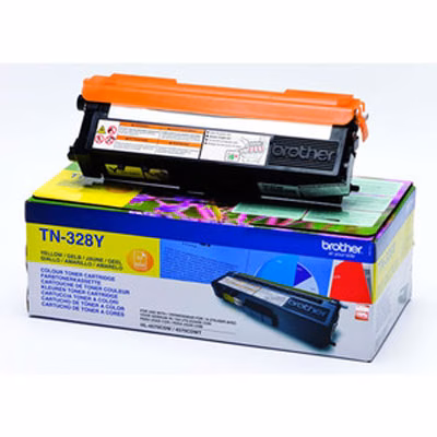 Immagine di Toner Laser BROTHER TN-328Y giallo 6000 copie