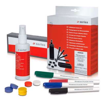 Immagine di Starter kit A-SERIES per lavagne magnetiche