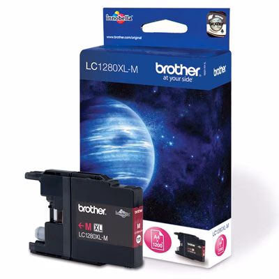 Immagine di Inkjet BROTHER LC-1280XL-M magenta 1200 copie