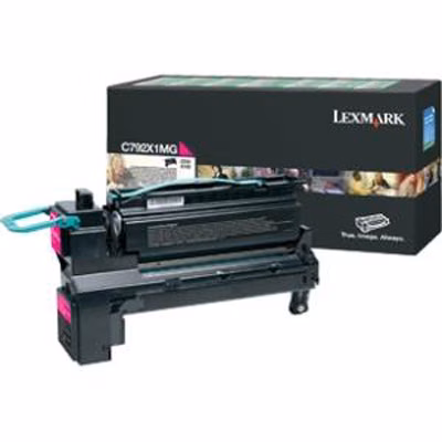Immagine di Toner Laser return program LEXMARK C792X1MG magenta 20000 copie