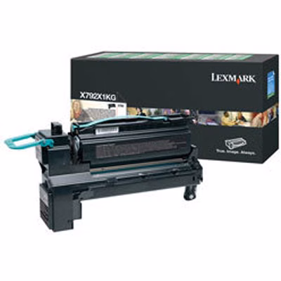 Immagine di Toner Laser return program LEXMARK X792X1KG nero 20000 copie