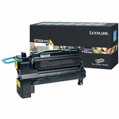Immagine di Toner Laser return program LEXMARK X792X1YG giallo 20000 copie