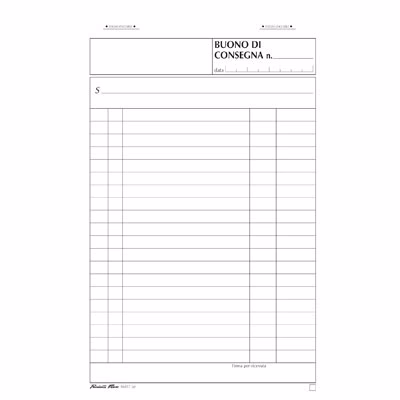 Immagine di Buoni di consegna FLEX 164583300 33x3 cm 14,8x21,5