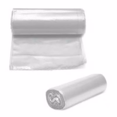Immagine di Sacchetto rifiuti cm 55x60 30 litri 30 µ colore trasparente