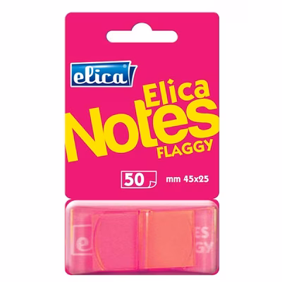 Immagine di Segnapagina ELICA FLAGGY ff50 mm 25x45 fucsia