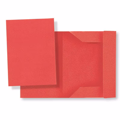 Immagine di Cartellina ELICA BRISTOL g260 3 lembi rosso