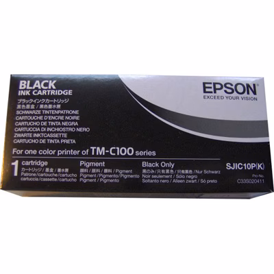 Immagine di Inkjet EPSON SJIC10P C33S020411 nero 24,8 ml